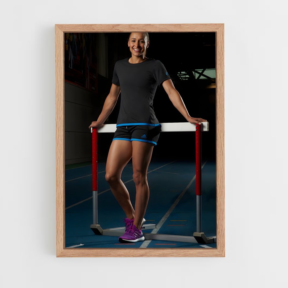 Poster Saut d'Obstacles – affiche Athlétisme (vue 4)